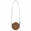 Andersson Bell Unisex Hand Crochet Tambourine Bag Aaa302U(Navy/Beige)-Women Bags
