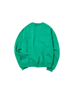 Andersson Bell (Women) (Essential) Unisex New Ab Logo Embroidery Sweatshirt Atb899U(Green)-Women Sweatshirts