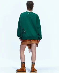 Andersson Bell (Women) (Essential) Unisex Sun Dance Sweatshirt Atb900U(Green)-Women Tops