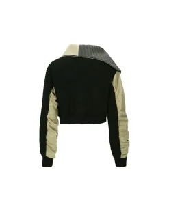 Andersson Bell Yuki 2-Way Knit Padded Jumper Awa522W(Khaki)-Women Outerwear